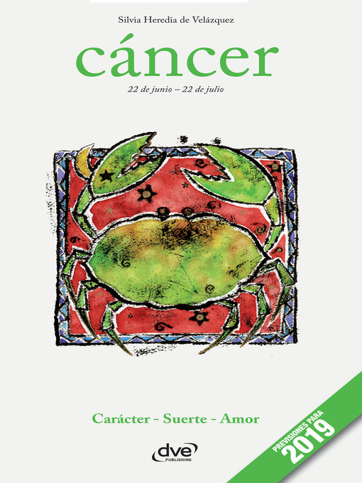 Title details for Cáncer by Silvia Heredia de Velázquez - Wait list